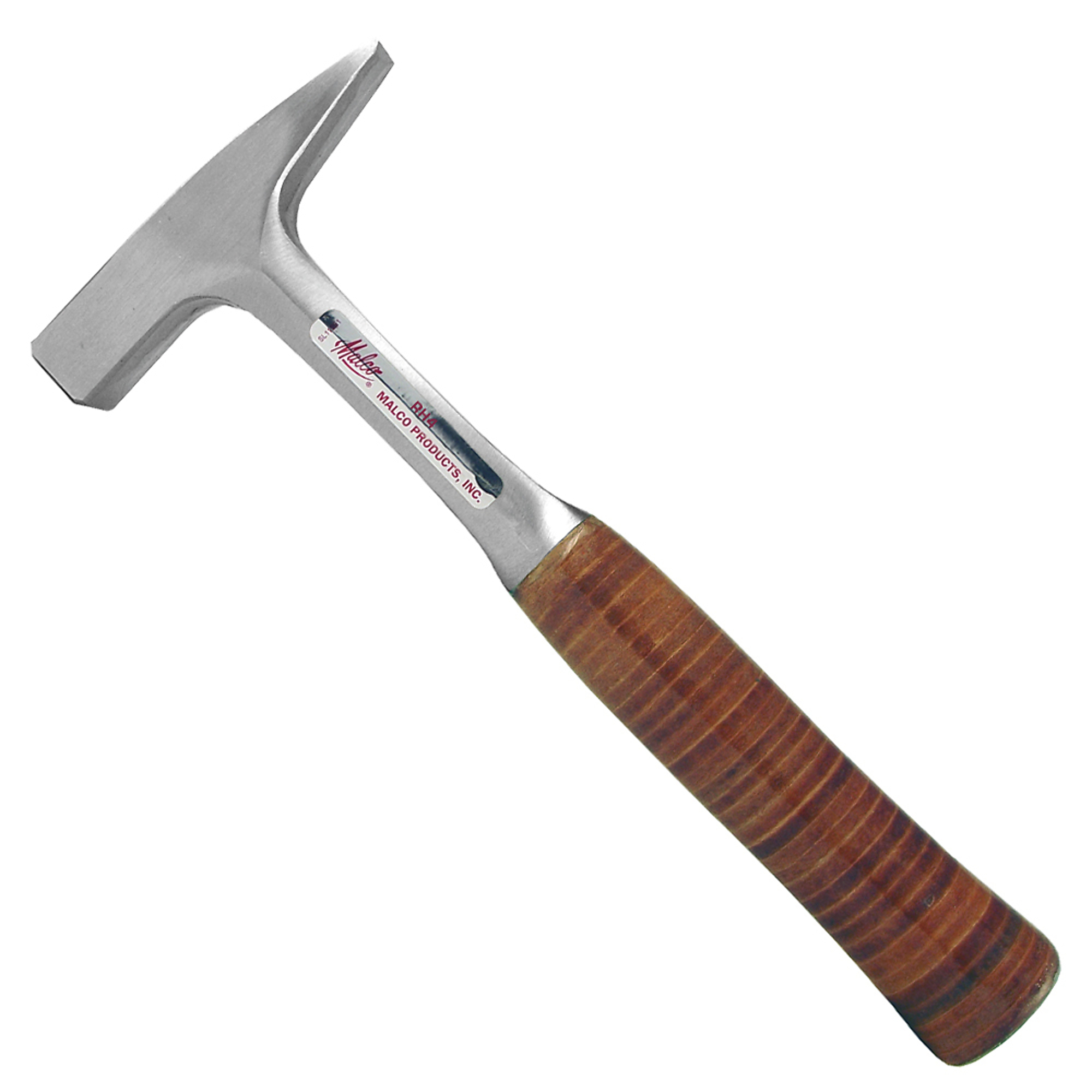 Malco, 12 oz. Riveting Hammer with Leather Grip, Handle Length 11 in, Model# RH4